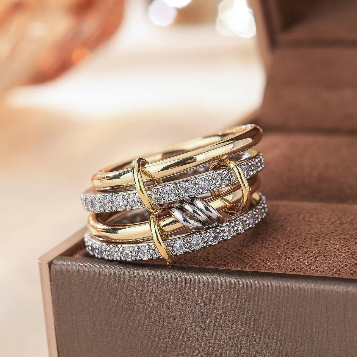 DuoTone Stack Ring