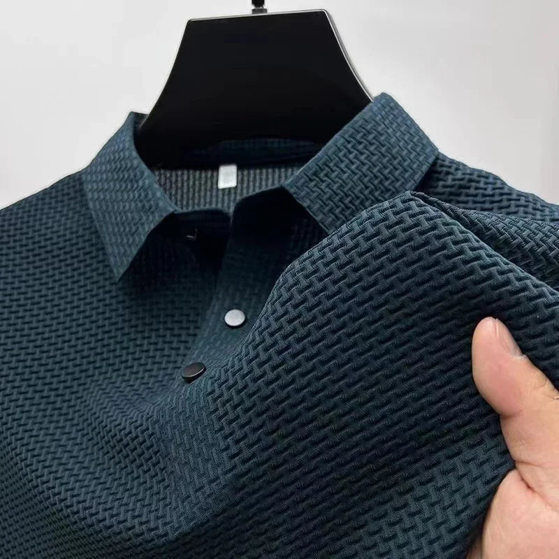 New Men's Business POLO Shirt Summer