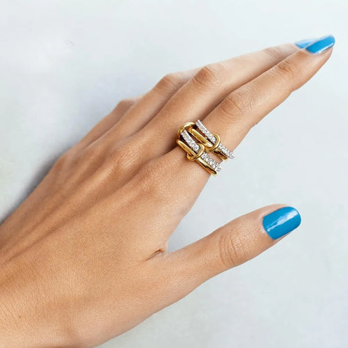 DuoTone Stack Ring