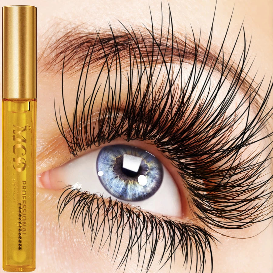 Eyebrows eyelash makeup