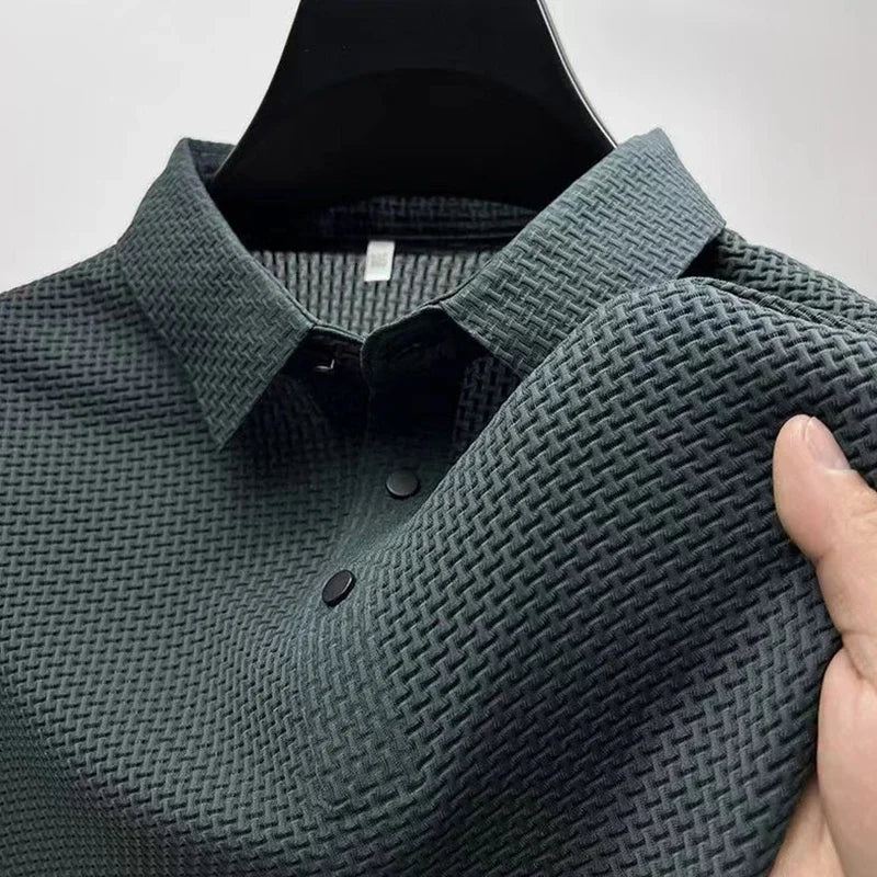 New Men's Business POLO Shirt Summer