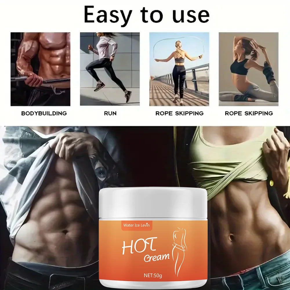 New Heat massage cream, body massage cream, fitness massage cream, improve muscle training and fitness effect
