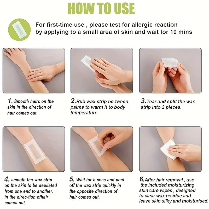 Professional Warning Tapes For Summer Hair Removal,