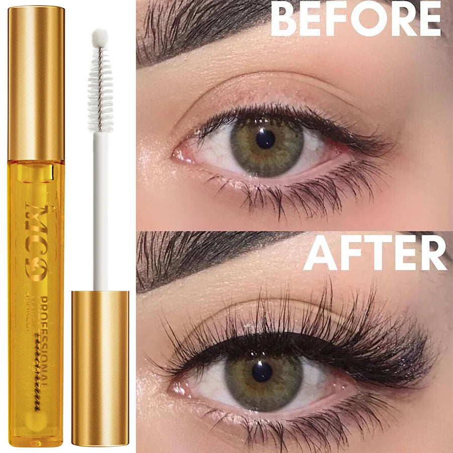 Eyebrows eyelash makeup