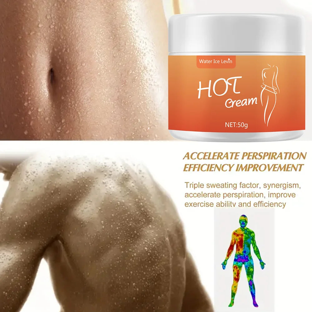 New Heat massage cream, body massage cream, fitness massage cream, improve muscle training and fitness effect