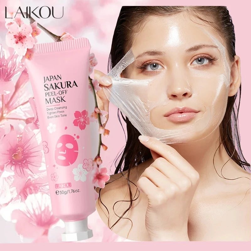 Peeling Face Mask Anti Wrinkle Whitening Blackhead Removal Facial Tear Off Mask Skin Care Products