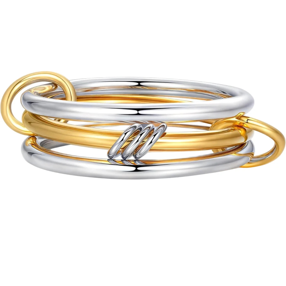 DuoTone Stack Ring