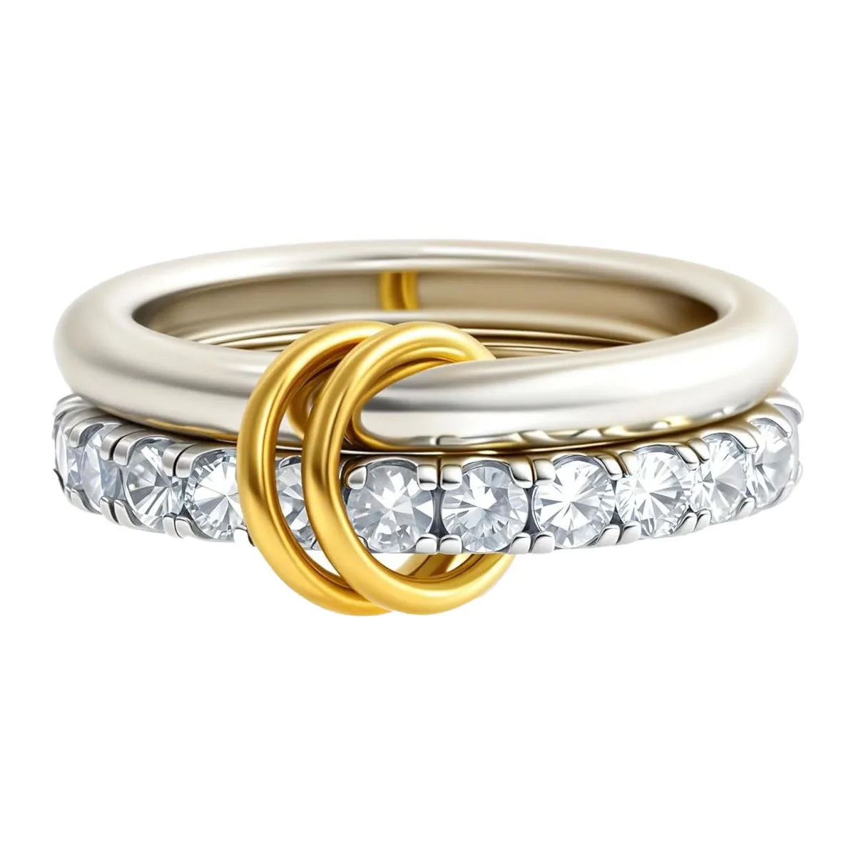 DuoTone Stack Ring