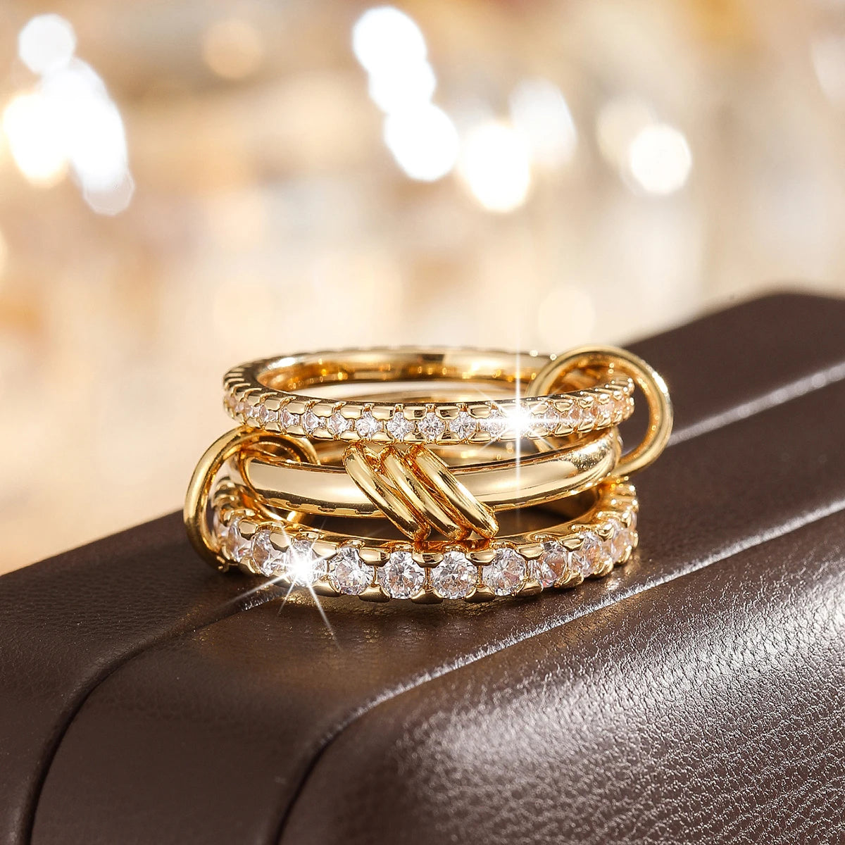 DuoTone Stack Ring