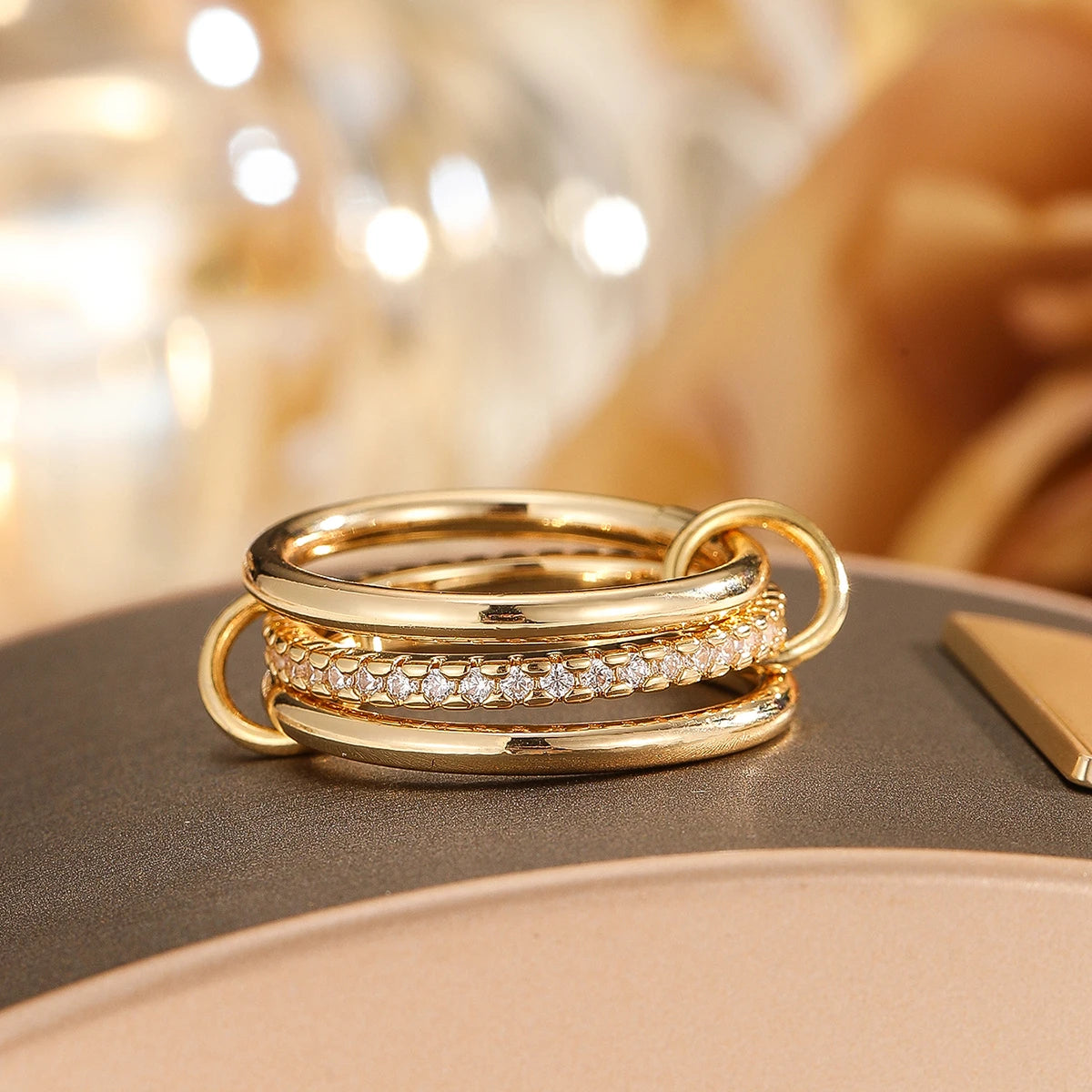 DuoTone Stack Ring