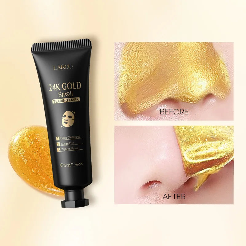 Peeling Face Mask Anti Wrinkle Whitening Blackhead Removal Facial Tear Off Mask Skin Care Products