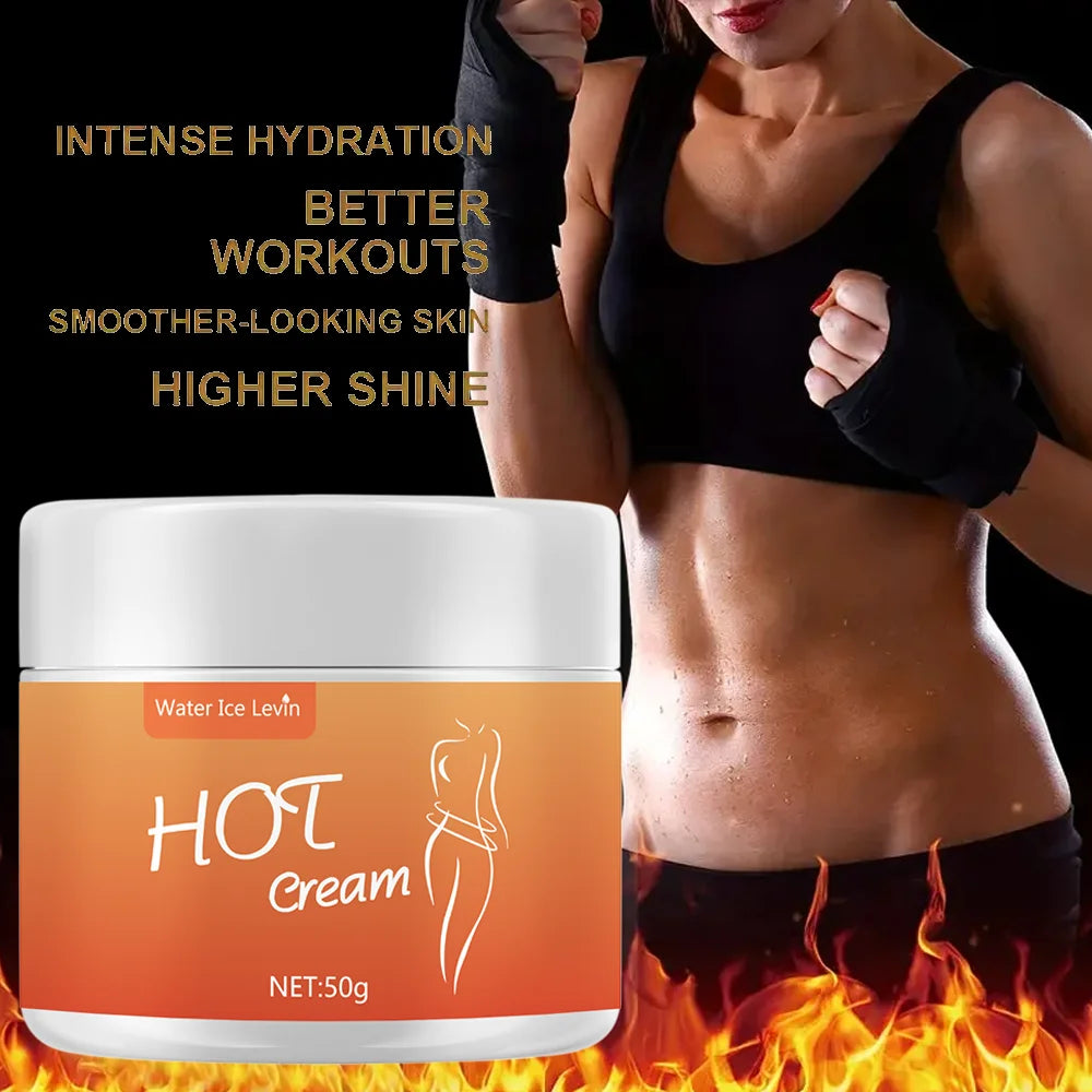 New Heat massage cream, body massage cream, fitness massage cream, improve muscle training and fitness effect
