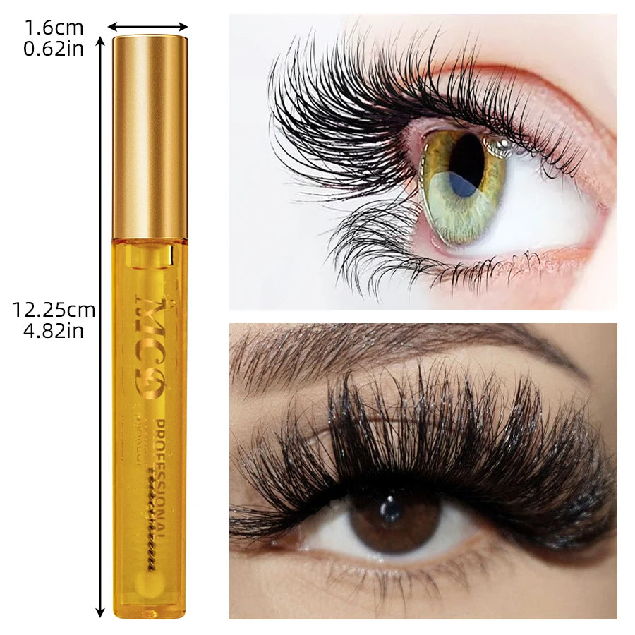 Eyebrows eyelash makeup