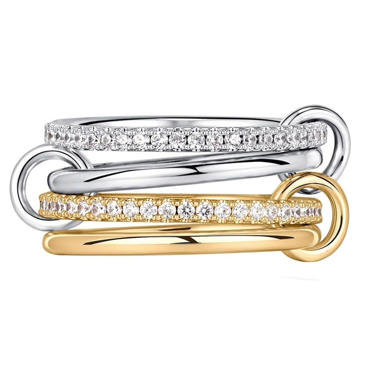 DuoTone Stack Ring
